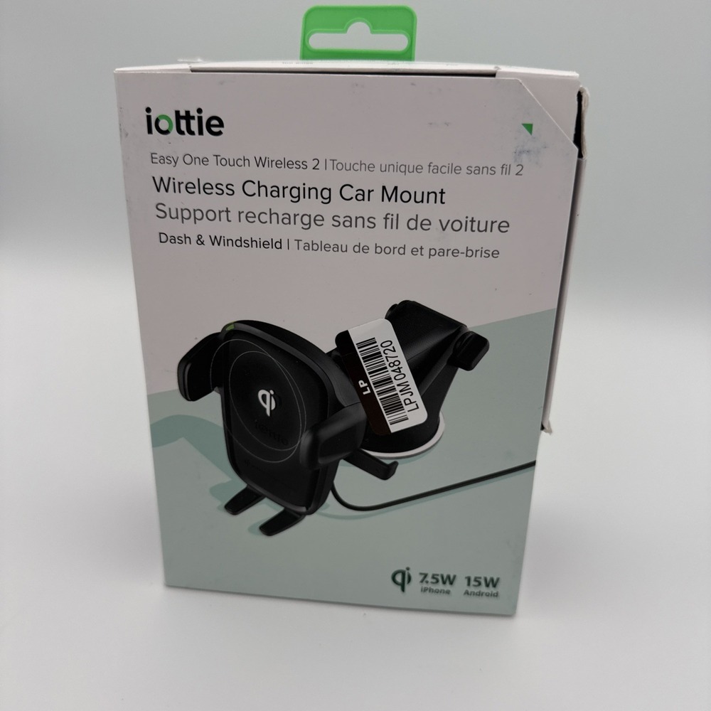 *OPEN BOX* iottie ONE TOUCH‎ WIRELESS Charging Car Mount (Dash and windshield)